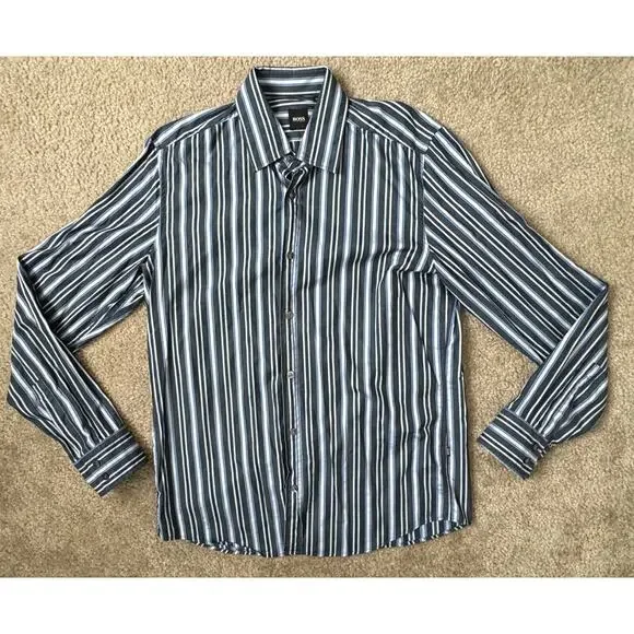 hugo boss dress shirt size chart HUGO BOSS Formal Shirt for Men _ 100% Cotton